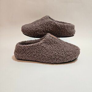 Bombas Women’s Sunday Slipper Size 8 Teddy Sherpa Dusty Purple Mule Slip On